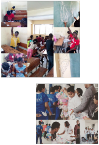 Children engaged in classroom activities
